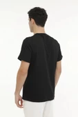 Lumberjack 4M BASIC C NECK T-SHIRT Erkek Tişört Siyah M-CT102 - 2