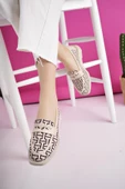 Muggo LUVİ Garantili Kadın Loafer Günlük Eva Taban Casual Makosen Ayakkabı - 2