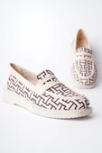 Muggo LUVİ Garantili Kadın Loafer Günlük Eva Taban Casual Makosen Ayakkabı - 7
