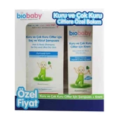 Biobaby Kuru ve Atopik Ciltler İçin Şampuan 300 ml + Krem 100 ml (Özel Fiyat Etiketli) - 1