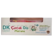 DK Dent Kids Diş Macunu 50 ml + Diş Fırçası Hediyeli - 1