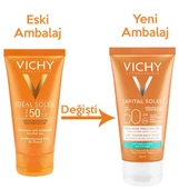 Vichy Ideal Soleil BB Karma & Yağlı Ciltler Bronz Ton Emülsiyon SPF50 50 ml thumbnail 1