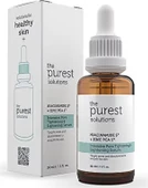 The Purest Solutions Gözenek Siyah Nokta ve Akne Giderici Bakım Serumu 30 ml (Niacinamide 5% + Zinc PCA 1%) - 1