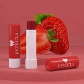 Estel'la Yetişkin Dudak Koruyucu Lip Balm Çilek - 3