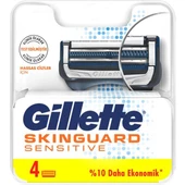 Gillette Skinguard Yedek Tıraş Bıçağı 4'lü - 1