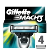 Gillette Mach 3 Yedek Bıçak 4'lü - 1