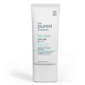 The Purest Solutions Dry Touch Protection Mat Bitişli Yağlı Ciltler İçin Güneş Kremi SPF50+ 50 ml - 1