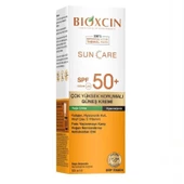 Bioxcin Sun Care Güneş Krem Renkli Yüksek Korumalı Yağlı Ciltler İçin SPF50+  50 ml - 1