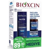 Bioxcin Biotin 5000 mg + Çinko 15 mg 60 Tablet + 300 ml Şampuan Hediyeli - 1
