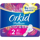 Orkid Platinum Ultra Hijyenik Ped Uzun 7'li thumbnail 2