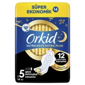 Orkid Ultra Gece Extra Plus No: 5 14'lü - 1