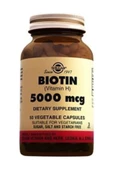 Solgar Biotin 5000 mcg 50 Kapsül - 1