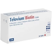 Telovium Biotin 30 Tablet - 1