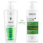 Vichy Dercos Anti-Dandruff Şampuan Kuru Saçlar için Kepek Karşıtı 390 ml - 2