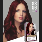 Asse Hair Color System Saç Boyası Şarap Kızılı No: 6.66 thumbnail 2