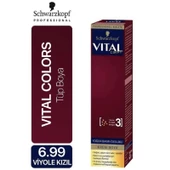 Vital Colors Krem Saç Boyası 6.99 Viyole Kızıl 60 ml thumbnail 2