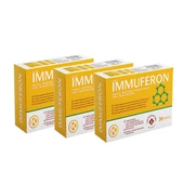 İmmuferon Beta Glucan 200 mg, Ekinezya 120 mg, Vitamin C, Çinko 30 Kapsül - 3'lü thumbnail 3