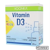 Voonka Vitamin D3 400 IU Kids Sprey 20 ml - 1