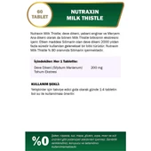 Nutraxin Milk Thistle 60 Tablet thumbnail 2