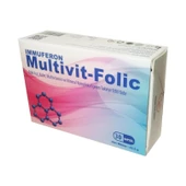 Multivit-Folic Folik asit, Kalsiyum, Magnezyum, Bor 30 Kapsül - 3