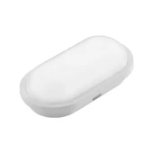 Horoz Aydos 15W Oval Beyaz  Led Nem Su Geçirmez Banyo Bahçe Modern Tavan Lambası Beyaz Işık - 2