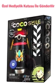 CocoSmile Özel Kutulu 500 ML Pipetli Çelik Termos -Boyun Askılı- 4 Farklı Robot Modeli  cs0001 - 7