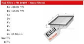 HAVA FİLTRESİ PUNTO 75 1.2 S SX - 1