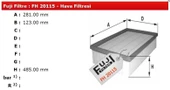 HAVA FİLTRESİ PANDA II - 1