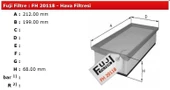 HAVA FİLİTRESİ ( FIAT DOBLO 2010-LINEA ) - 1