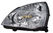 FAR KOMPLE SAĞ MANUEL RENAULT CLIO 01-09 KROM ÇERÇEVELİ - 1