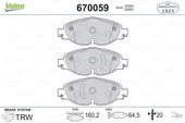 FREN BALATASI ÖN CADDY 15 GOLF VII 14 PASSAT B8 14 TIGUAN II 16TOURAN III 15 A3 12 SEAT ATECA 16LEON 12 OCTAVIA III 13SUPERB III 15 - 1