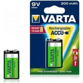 Varta 9V Şarj Edilebilir Pil 200 mAh - 3