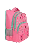 Waddell Pembe Flamingo Desenli İlkokul Çantası Beslenme Çantalı 6010 - 4