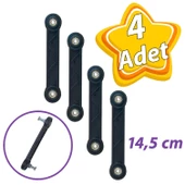 4 Adet Beşik Sallama Aparatı Siyah 14.5 Cm - 1