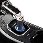 Cars7 Bluetooth Hafıza Kart Girişli 4.0 Araç Kiti Çakmaklık Mp3 Fm Transmitter - 1