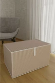 Çok Amaçlı Düzenleyici Kutu Organizer Cırt Cırtlı Hurç Mega Plus Boy 40cm X 30cm X 70cm (5 Adet) - 5