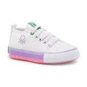 BENETTON BN-30653 KETEN UNİSEKS SNEAKERS ÇOCUK SPOR AYAKKABI - 3