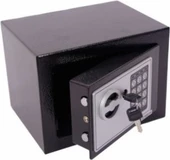 Staxx Power Elektronik Şifreli Para Kasası Çelik Kasası Otel Kasası 3 mm Montaj Ekipmanları - 1