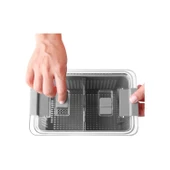 Lossa Süzgeçli ve Bölmeli Organizer Meyve Sebze Saklama Kabı 5 Lt - 4
