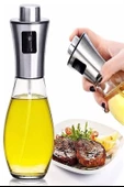 Çok Amaçlı Spreyli Sızdırmaz Cam Şişe Yağdanlık Limon Sirke Sos Püskürtücü Dağıtıcı Sprey - 8
