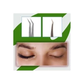 İpek Kirpik Takma Şekillendirme ve Düzeltme Cımbızı 856 thumbnail 3