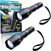 Pilli Parlak Led 5 Mod Ampul Suya Dayanıklı Mini El Feneri - 1
