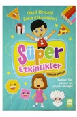 Ema Çocuk Süper Etkinlikler Kitabı Renkler Şekiller - 1