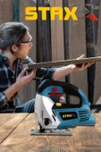 Staxx Power  Germany Motor 6 Kademe Devirli Pandüllü Dekupaj Testere + 5 Bıçak 1700 Watt 65MM - 2