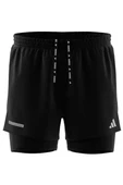 adidas Ultimate 2IN1 Erkek Siyah Antrenman Şortu (IL7186) - 1