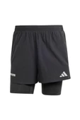 adidas Ultimate 2IN1 Erkek Siyah Antrenman Şortu (IL7186) - 10
