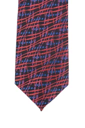 Cengiz İnler Geometrik Desen Mendilli Mikrofiber Erkek Kravat - 6