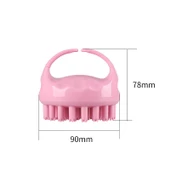 Mikro Dikenli Silikon Masaj Aleti, Kafa ve Selülit Masaj Fırçası - 6