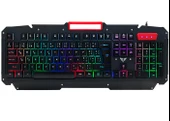 Everest KB-R800 METAFOR USB Gökkuşağı Aydınlatmalı Q Metal Yüzey Gaming Oyuncu Klavyesi - 1