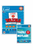 6. Sınıf Yazılı Notları ve Denemeleri 2. Dönem 1 ve 2. Yazılı 2 KİTAP - Tonguç Yayınları - 1